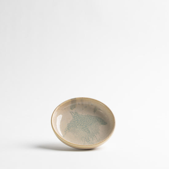 LIMETTE - JORD - FLACHER TELLER 15CM STONEWARE