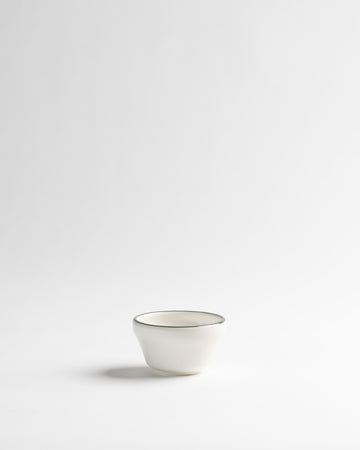 MODEST - MESA - GREEN BOWL 10cm 210cc Handpainted