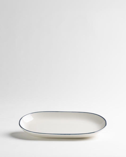 MODEST - MAGNUS - NAVY - PLATTE OVAL 23x15cm