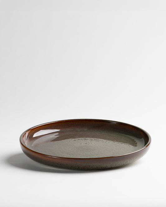 HAZEL - JORD - FLACHER TELLER 27CM