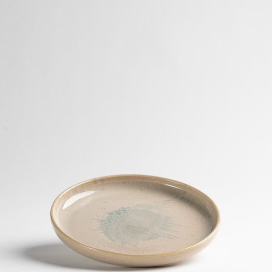 LIMETTE - JORD - FLACHER TELLER 27CM STONEWARE