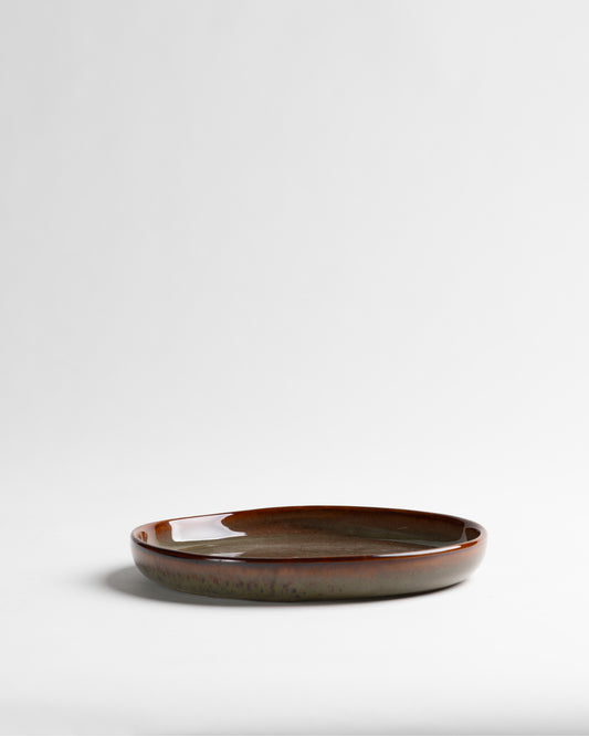 HAZEL - JORD - FLACHER TELLER 15CM