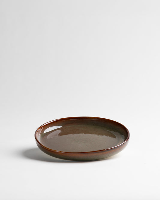 HAZEL - JORD - FLACHER TELLER 15CM